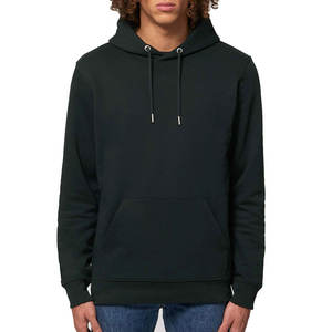 Sweat-shirt uni oversize de haute qualité en gros 100% coton sweat à capuche unisexe vierge avec logo personnalisé pour hommes - Product Image 3