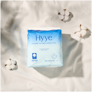 Toallas Sanitarias HYYE OEM ODM Más Vendidas, Pantalones Sanitarios para Mujer, Desechables, de Uso Nocturno, Diseño sin Alas, 100% Algodón - Product Image 1