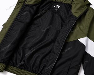 High Quality <b>Men</b> Hooded Windproof Windbreaker <b>Jacket</b> 100% Polyester Adult Outdoor Casual Comfortable Hot Selling Cheap Price - Product Image 6