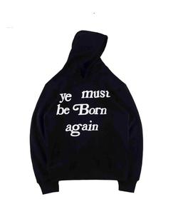 Logo personnalisé poids lourd 450 GSM sans ficelle surdimensionné 100% coton graphique impression 3D bouffante sweat à capuche court hommes sans poches à capuche - Product Image 4