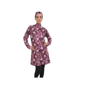 Nuevo traje de baño modesto para mujeres musulmanas Cómodo Hijab de manga larga y Burka con cobertura completa Estilo islámico deportivo - Product Image 4