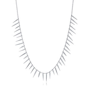 Spike Shape Design Plain Shaker Collier En Gros À La Main Turc 925 Bijoux En Argent Sterling Fine Jewelry - Product Image 5