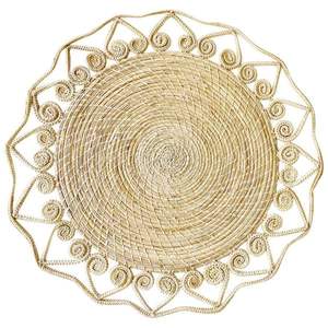 Handmade Woven Rattan Tea <b>Coaster</b> <b>Sets</b> Designer Wicker <b>Coaster</b> for Drinking Mug Glass Tea Cup <b>Coaster</b> Mats <b>and</b> Pads <b>Placemats</b> - Product Image 4