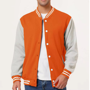 Veste en cuir matelassée de baseball d'hiver pour homme avec logo personnalisé, taille XL, toile écologique, respirante, rembourrage en coton de haute qualité - Product Image 1