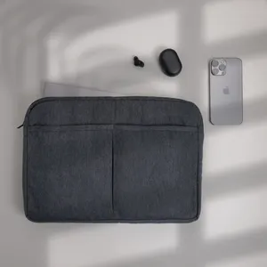 Laluka Eco-Friendly PC Pocket Recycled Cotton Storage <b>Bags</b> for Gadgets - Product Image 2