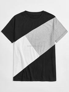 Camiseta de Hombre al por Mayor de Primera Calidad, 100% Algodón, Transpirable, Tela de 180 Gramos, Estampado Digital Informal, Secado Rápido, Corte Regular - Product Image 3