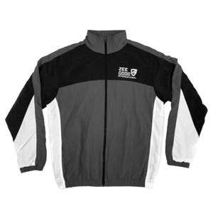 Chándales de nailon transpirable para hombre, cortavientos con cierre elástico y capucha, conjunto de dos piezas estampado para entrenamiento al aire libre - Product Image 2