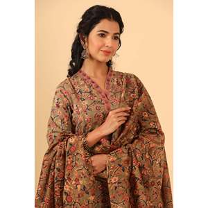 Kurta Recta Maheen Afiya Floral Mul Mul - Product Image 1