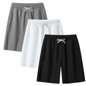 2025 nuevos pantalones cortos de verano para hombre, pantalones cortos para correr, cintura elástica, entrenamiento, ropa deportiva de Sprint, pantalones cortos de baloncesto sexis con patrón sólido - Product Image 6