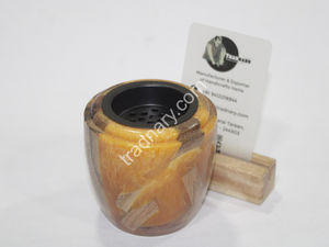 เครื่องเผาเครื่องหอม mubkhoor ทำจากไม้เรซินเครื่องหอมใช้งานในร่มสำหรับ ramadan Eid tradnary Exim Pvt Ltd - Product Image 4