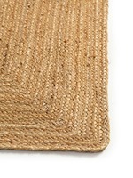 Tapis de sol en coton de jute naturel tissé à la main de style moderne sur mesure pour la maison, l'hôtel, le salon, le restaurant ou la chambre