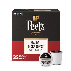 Peet's Coffee, Dark Roast Keurig K-Cup Pods, 100% Arabica Coffee - Major Dickason's Blend 32 Count - Product Image 4