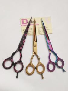 Professionnel En Acier Inoxydable Personnaliser Logo Meilleure Vente Ciseaux De Coiffure Barber Coupe De Cheveux Salon Ciseaux RAZOR SHARP - Product Image 5