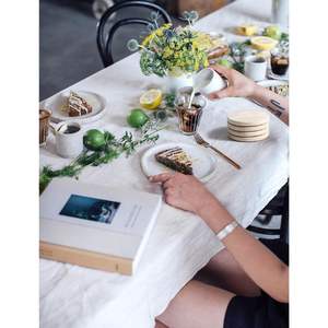 Ensemble de 4 sous-verres classiques en céramique beige, absorbants, écologiques, réutilisables - Product Image 5