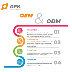 Services de tournage et d'usinage CNC de précision DFK pour l'aluminium, l'acier inoxydable, le cuivre, le laiton, le fraisage, l'assemblage - Product Image 3