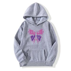 Women's Breathable Winter/Spring Long Sleeve Knitted Hoodie 100% Polyester 220g Front Logo High Quality <b>Top</b> <b>Coat</b> - Product Image 3