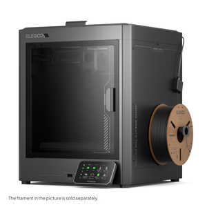 Imprimante 3D FDM automatique Elegoo Centauri Carbon à double extrudeur avec plateau chauffant en aluminium pour les industries de laboratoire, compatible avec le matériau PLA - Product Image 2