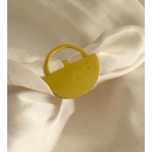 Fashionable Vintage Brass <b>Ring</b> 18K Gold Plated Children's Gemstone Claw Inlay Statement Wings Style Gift - Product Image 3
