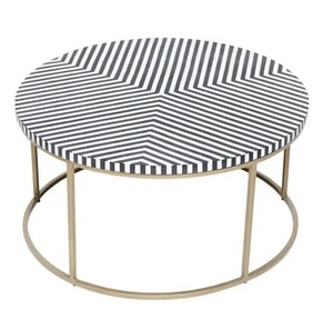 โต๊ะคอนโซลทำจากไม้สลักลายกระดูกสไตล์วินเทจโบราณหรูหรา - Product Image 3