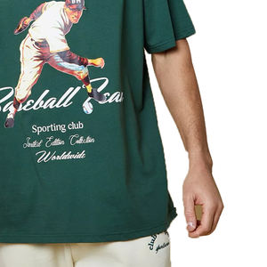 T-shirt vintage personnalisé délavé à l'acide pour hommes 100% coton Graphique et logo personnalisés Stock vierge et lourd taille personnalisée disponible - Product Image 5