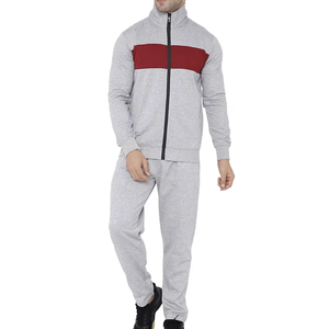 Nueva ropa deportiva clásica Fitness Fleece Training Chándales Hombres Conjunto de dos piezas Jogging Chándal - Product Image 5