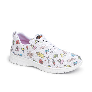 Calzado de trabajo hecho en España con suela compuesta Zapato DE TRABAJO unisex estampado antibacteriano y ultraligero para el cuidado de la salud - Product Image 1