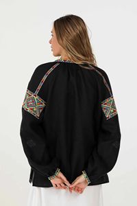 Blusas informales para mujer, camisas bordadas con manga farol, blusas informales para mujer, ropa para mujer, venta al por mayor - Product Image 4