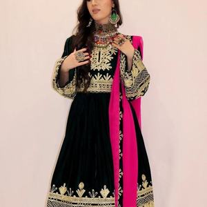 ชุดเดรสลูกไม้สไตล์ชนเผ่า เอวธรรมชาติ กระดุมยาว ทรงเอ แขนยาว  รับตัดตามไซส์ คุณภาพสูง 100% - Product Image 3