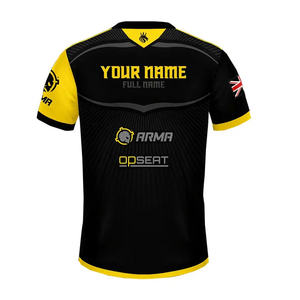 Camisetas de equipo de deportes electrónicos de última moda, camisetas de juego de gran venta, mangas cortas personalizadas sublimadas para camisetas de deportes electrónicos - Product Image 1