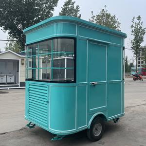 Carrito de Comida Rápida de Acero Inoxidable/Camión de Comida Móvil/Remolque de Comida para Exteriores, 4 Ruedas, Dimensiones Personalizables, 2 Años de Garantía, Superficie Plana - Product Image 4