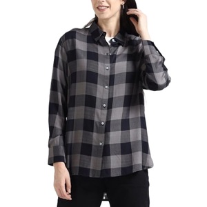 Camisa Casual de Algodón 100% de Alta Calidad para Mujer, con Estampado Personalizado, Bordado, Logotipo OEM, Tejido de Punto Largo, Ajustada, para Verano - Product Image 1
