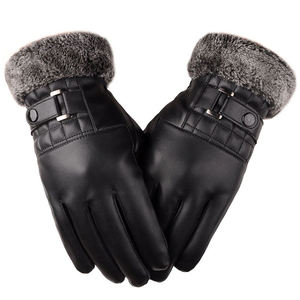 Gants en cuir noir de qualité supérieure pour la salle de sport, le fitness et l'entraînement sportif, confortables et au design moderne pour le cyclisme quotidien et une utilisation décontractée - Product Image 1