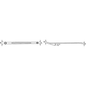 ประแจแหวนสองด้านแบบยาวพิเศษ Stahlwille ขนาด 15 นิ้ว แบบมุมเอียง - Product Image 2