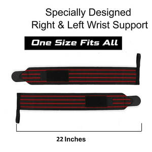 สายรัดข้อมือหนังวัวสำหรับทุกเพศคุณภาพระดับพรีเมียมอุปกรณ์ออกกำลังกายในยิมที่ปรับแต่งโลโก้ความแข็งแรงเพื่อความปลอดภัยในการฝึกซ้อม - Product Image 5