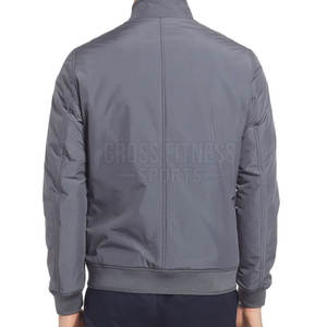Chaqueta de bombardero transpirable de etiqueta privada para hombre, chaquetas de bombardero cómodas para uso en exteriores al mejor precio - Product Image 3