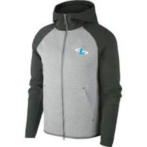 Women's Custom Fall Winter Sports Two-Piece Set Long Sleeve Hoodie and Sweatpants <b>Crop</b> <b>Top</b> with Sleek Track Suits Style - Product Image 4