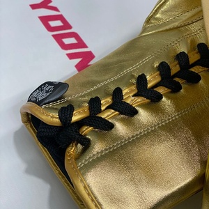 Guantes de Boxeo Personalizados Dorados 'No Boxing No Life' a Precio de Mayoreo, Cómodos para Entrenamiento y Sparring, con Cordones, para Artes Marciales Mixtas (MMA) - Product Image 6