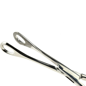 Pinzas de Esponja Foerster de Bajo Precio, 8 Pulgadas, Acero Inoxidable Premium, Rectas y Dentadas, Instrumentos Quirúrgicos Manuales de Clase II - Product Image 5