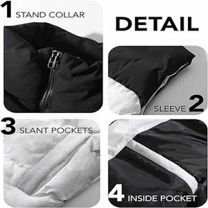 Venta caliente Bubble Jacket Hombres Abrigos gruesos de invierno Heavy Mens Puffer Jacket Mens Chaqueta acolchada cargada por Dress Sports - Product Image 6