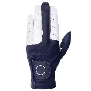 Gants de golf ajustables en microfibre de polyester synthétique véritable à imprimé coloré design personnalisé pour vêtements de sport - Product Image 1