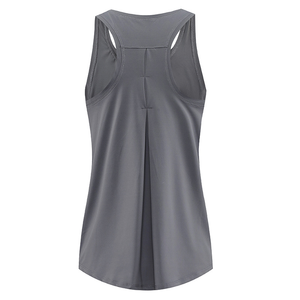 U-Neck Racer-Back Tank <b>Top</b> Ladies Streetwear Lightweight Workout Tank <b>Top</b> Quick Dry Singlet <b>Vest</b> <b>Women</b> - Product Image 2