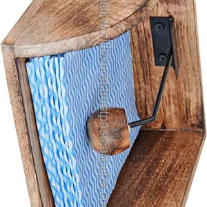 Porte-serviettes en bois de manguier naturel de haute qualité Design imperméable et mignon pour les fêtes de mariage-Falak World Exportation - Product Image 4