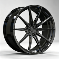 Jantes forgées concaves JWYC AMG 18-21 pouces 5x112 finition noire 6061-T6 pour Mercedes Classe E S CLA CLS