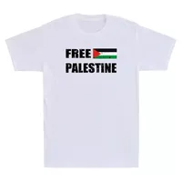 Camiseta con Estampado 3D de la Bandera de Palestina, Estilo Nuevo, Oferta de Otoño, 100% Algodón, Personalizada, Camisetas Free Gaza