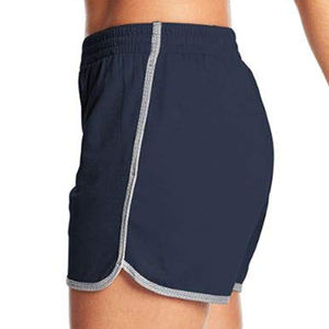 Short respirant à coupe décontractée, confortable et de couleur unie avec logo personnalisé OEM pour femmes, vente en gros, Shorts pour femmes - Product Image 5
