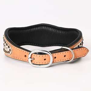 Collar de perro de alta resistencia de lujo, cuero acolchado suave, estilo Premium para un ajuste cómodo disponible, tallas pequeñas y grandes, punto elegante - Product Image 2