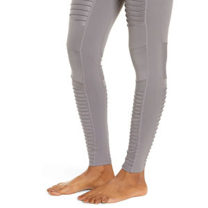 Nouveaux leggings de sport pour femmes, taille mi-haute, 100% polyester, sans couture, respirants, antibactériens, pantalons de yoga avec poches, décontractés, entraînement, fitness - Product Image 5