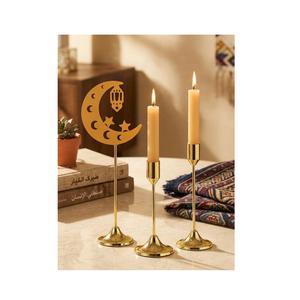 ของตกแต่งเทศกาลรอมฎอน โต๊ะอีดมูบาร็อค เทียน ดวงจันทร์ ดาว ของประดับบนโต๊ะ ที่วางเทียนรอมฎอน - Product Image 1