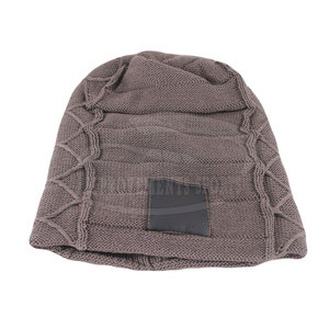 Gorros de algodón/lana personalizables de alta calidad más vendidos para uso cálido de invierno al aire libre Unisex con tela común - Product Image 1