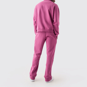 Conjuntos Deportivos Casuales de Invierno para Hombre, 100% Algodón, Tejido de Punto Estampado, Secado Rápido, Proveedor Directo de Fábrica, Ropa para Correr - Product Image 2